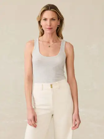 Featherweight Freestyle Tank - Light Grey Heather(Light Grey Heather,XXS)