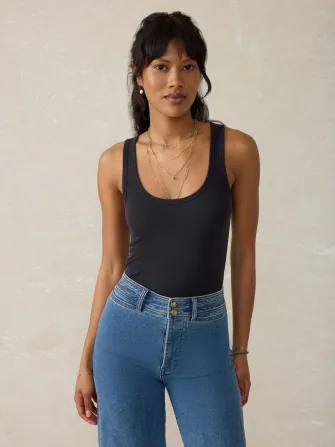 Featherweight Freestyle Tank - Washed Black