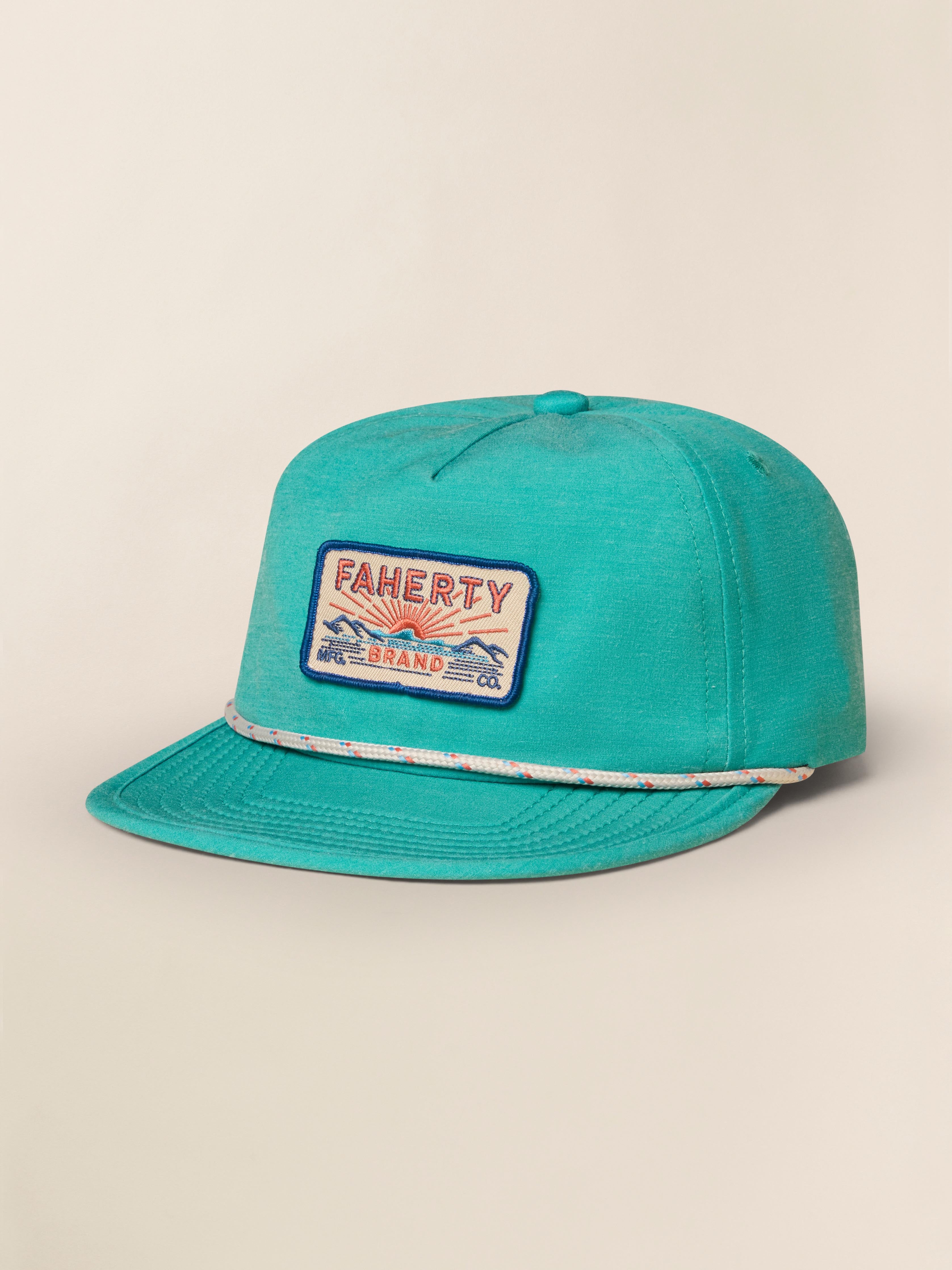 All Day™ Corded Hat - Teal Sea