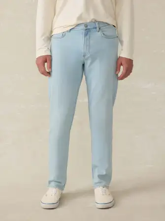 Stretch Terry Indigo 5 Pocket - Riverbend Wash
