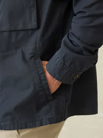 Commander Shirt Jacket - Washed Charcoal(Washed Charcoal,XS)