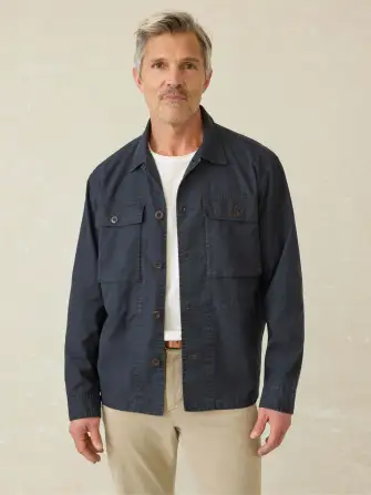 Commander Shirt Jacket - Washed Charcoal(Washed Charcoal,XS)