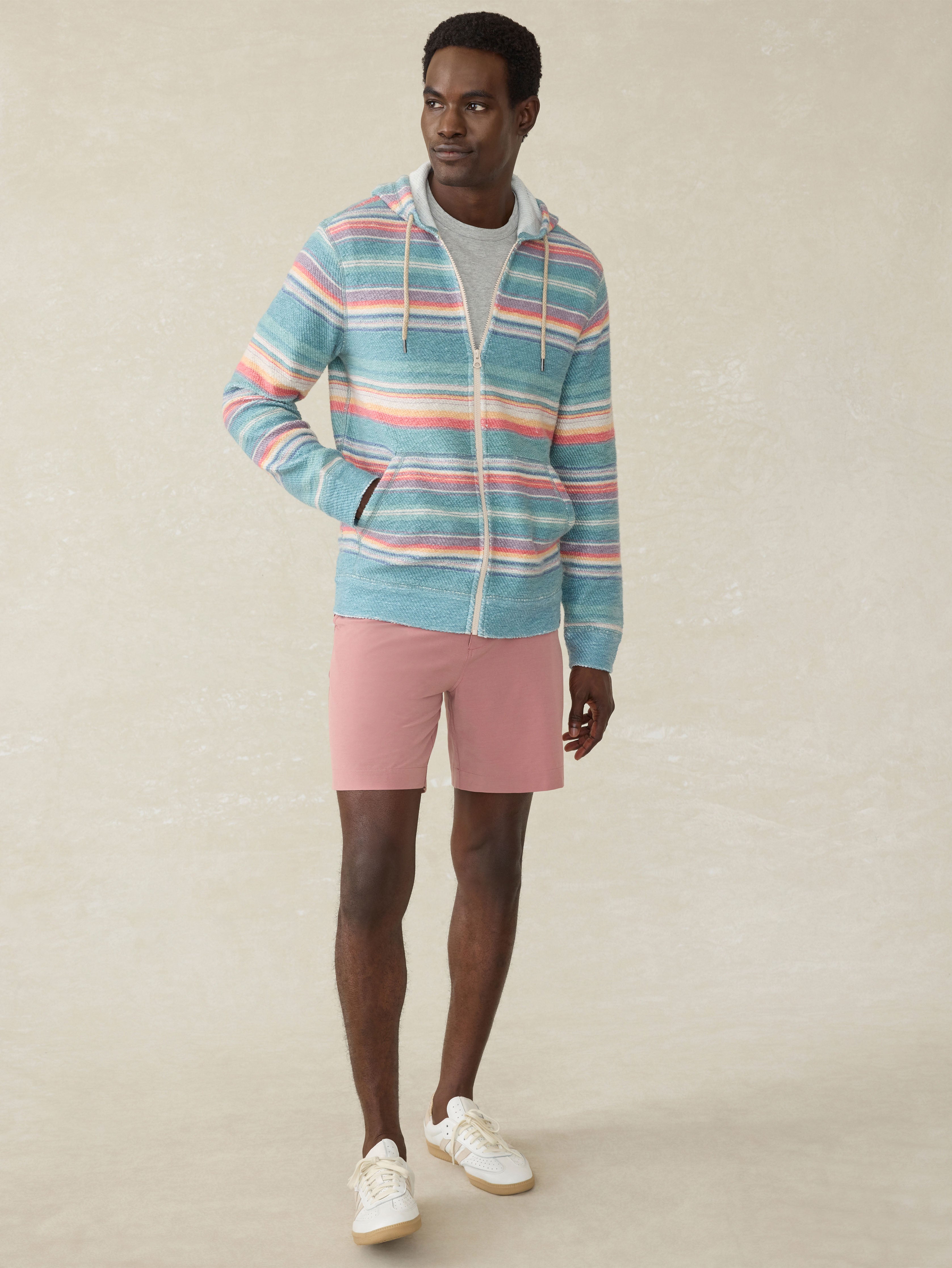 Whitewater Full Zip Hoodie - Island Sunrise