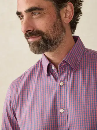 Movement™ Shirt - Blue Rose Gingham(Blue Rose Gingham,XS)