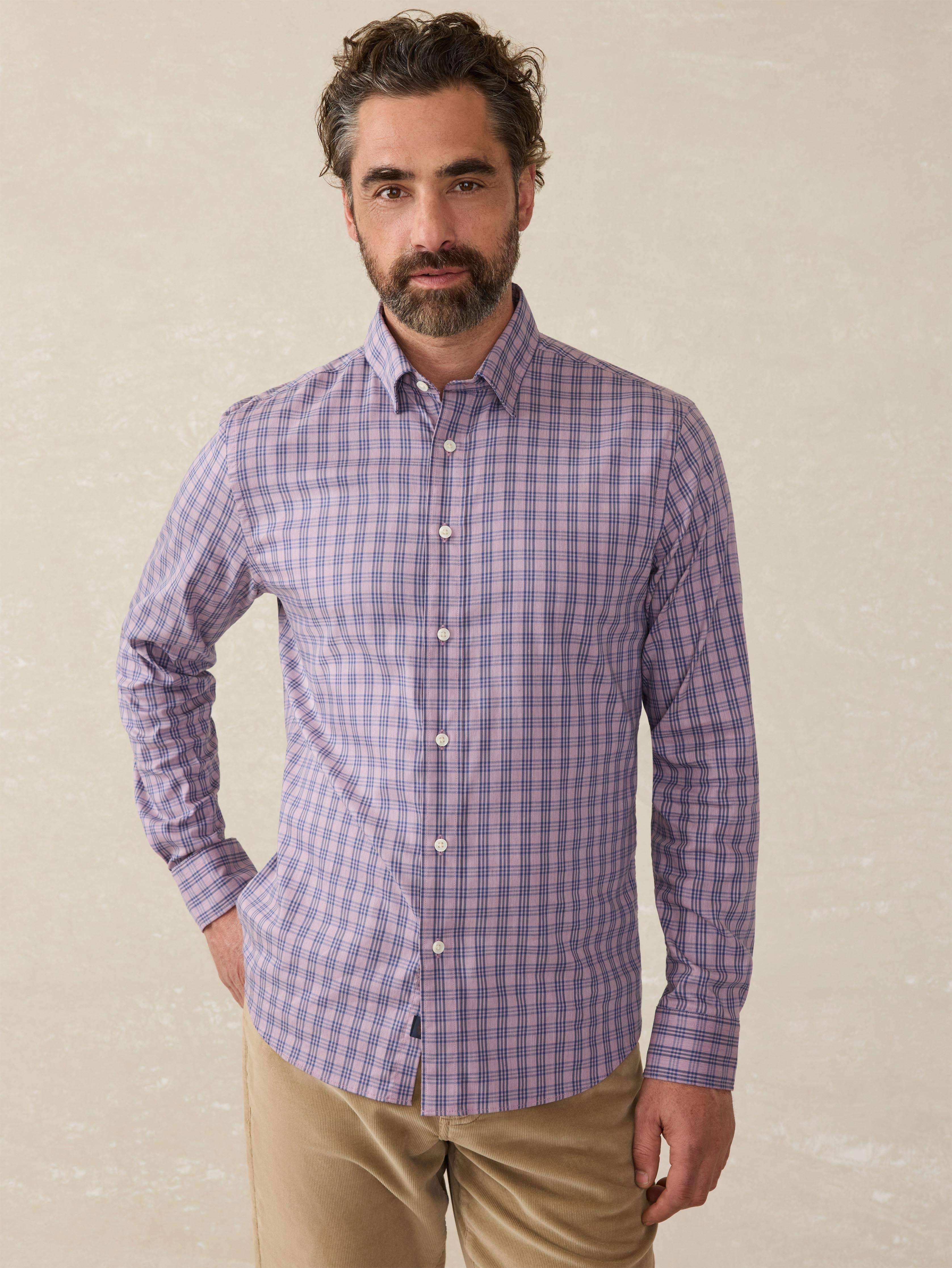 Movement™ Shirt - Berry Skies Check