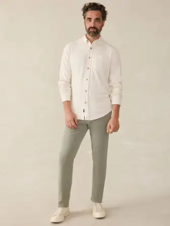 Legend™ Sweater Shirt (Single Pocket) - Off White
