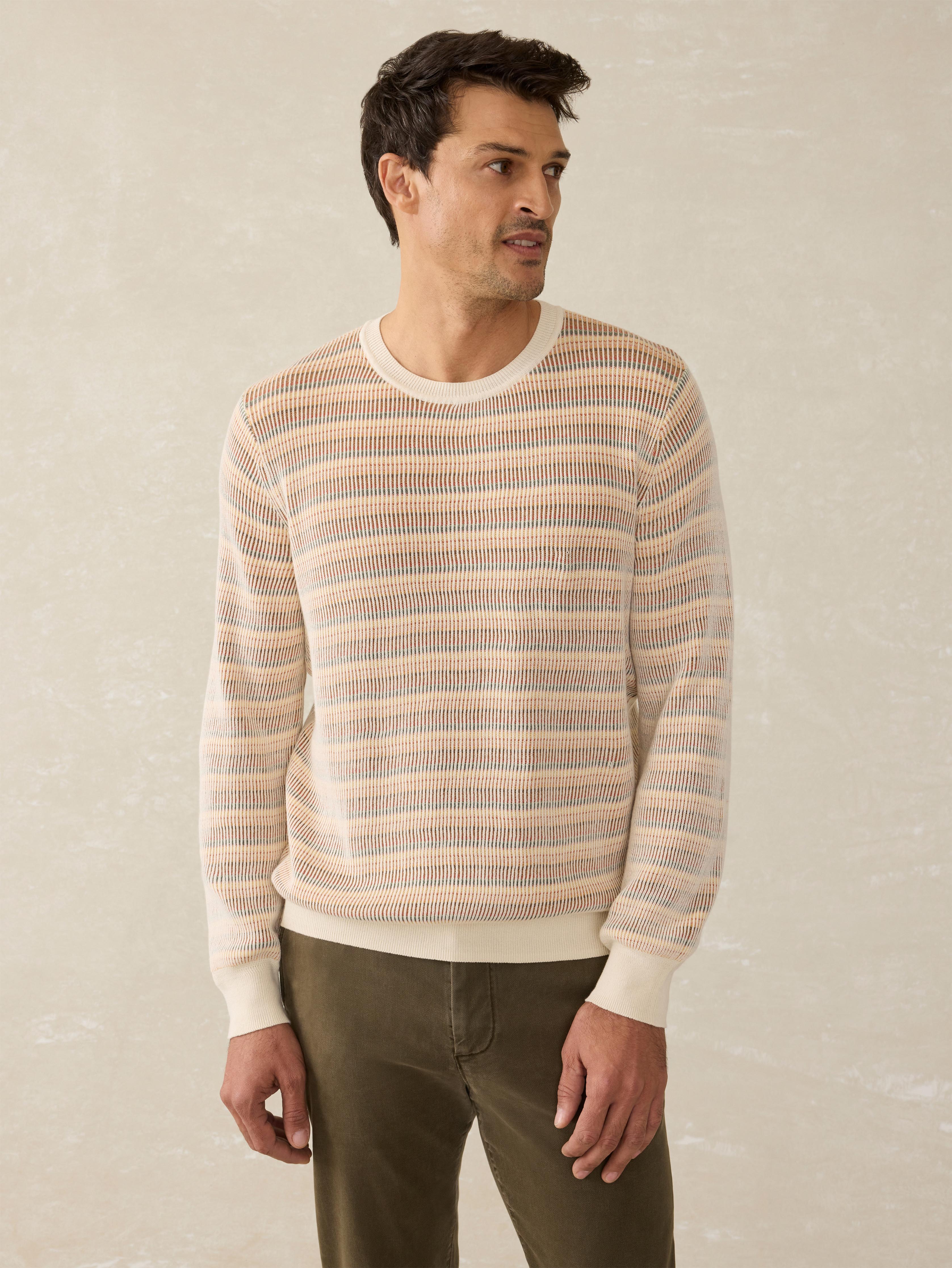 Sunwashed Crewneck Sweater - Desert Hills