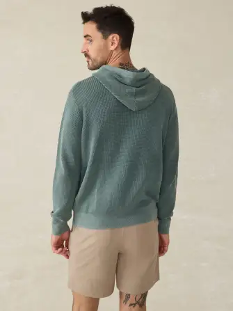Sunwashed Sweater Hoodie - Mountain Olive(Mountain Olive,XS)
