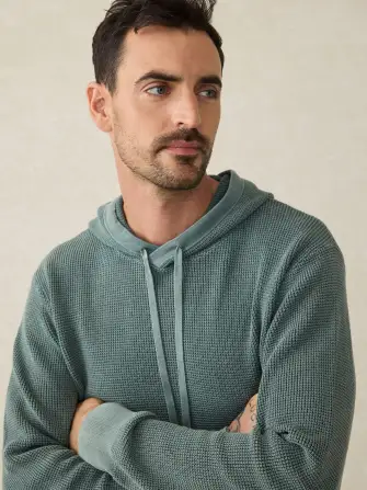 Sunwashed Sweater Hoodie - Mountain Olive(Mountain Olive,XS)
