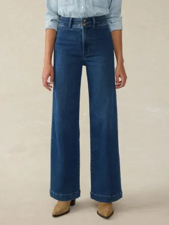 Stretch Terry Harbor Pant - Creekstone Wash