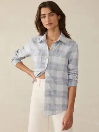 Legend™ Sweater Shirt - Blue Ravine Plaid(Blue Ravine Plaid,XXS)