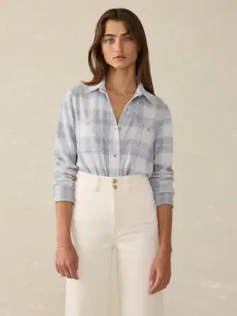 Legend™ Sweater Shirt - Blue Ravine Plaid(Blue Ravine Plaid,XXS)