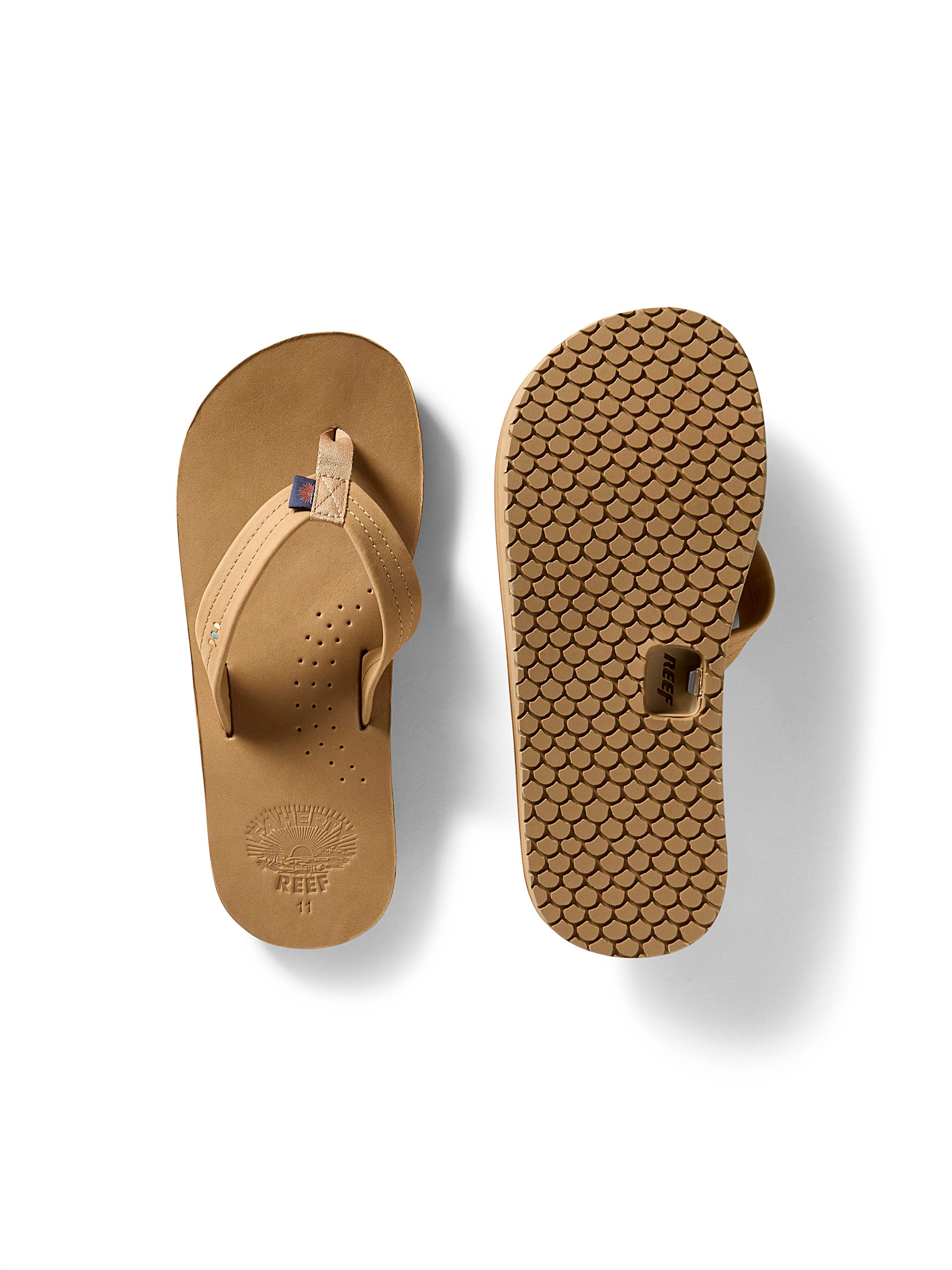 Faherty X REEF Men's Draftsmen Flip Flop - Bronze