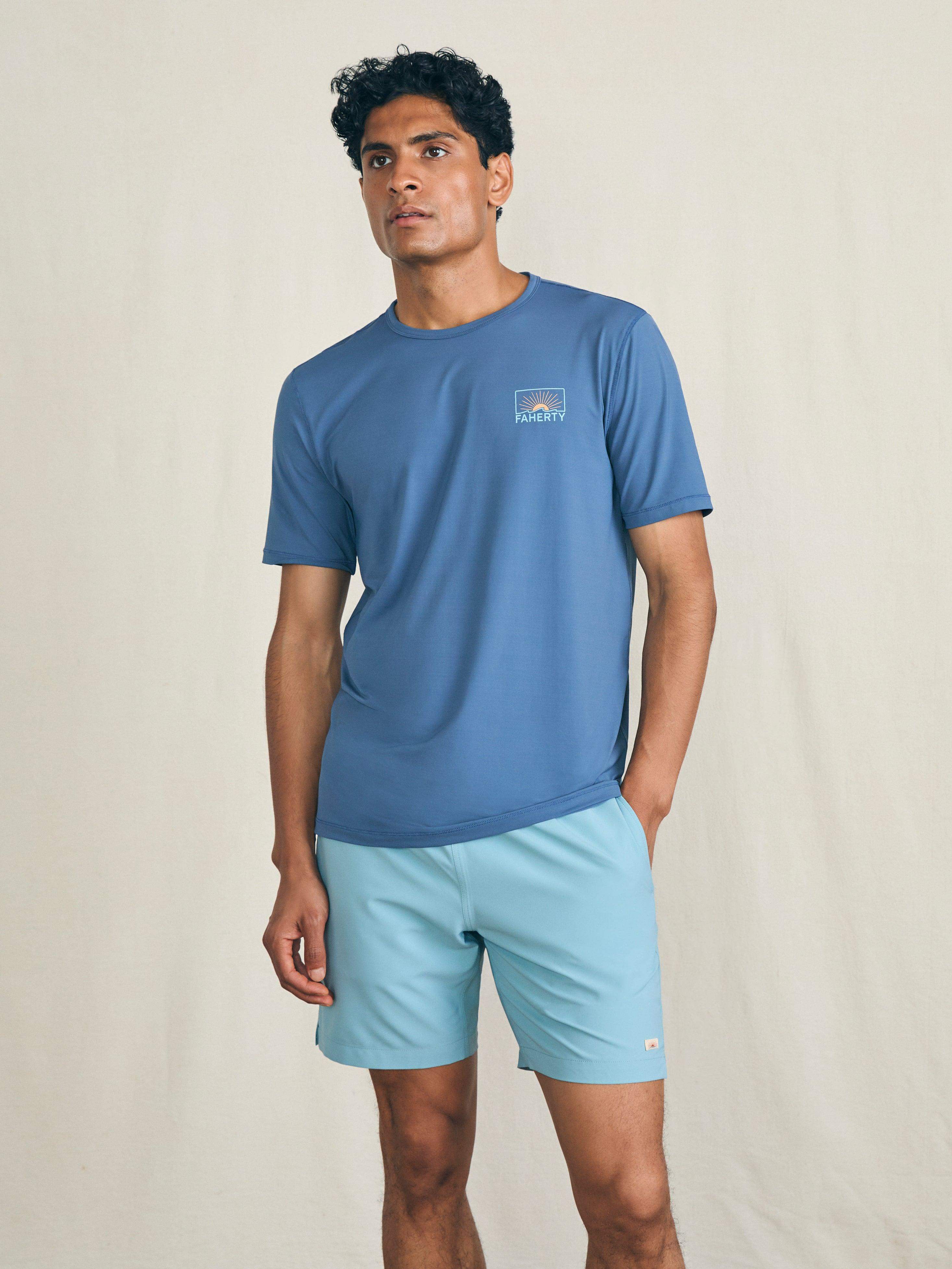 Shorelite Short-Sleeve Tech Tee - Breaker Blue