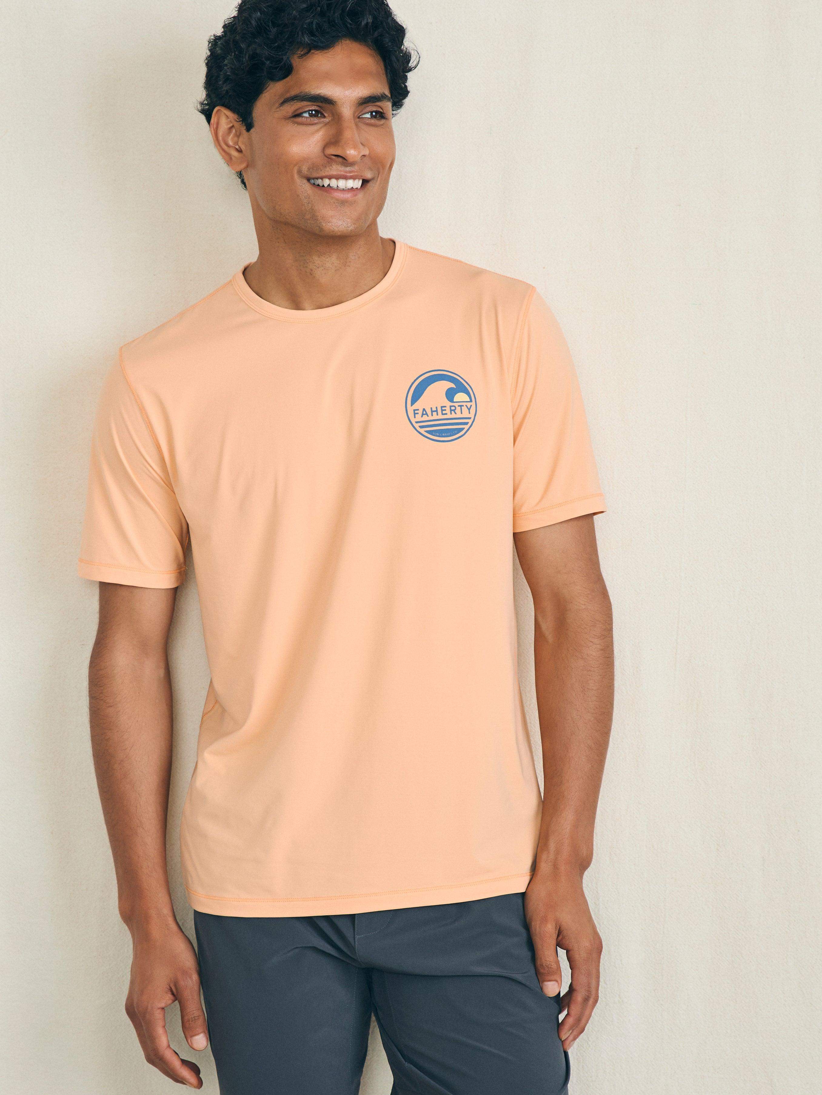 Shorelite Short-Sleeve Tech Tee - Passion Peach