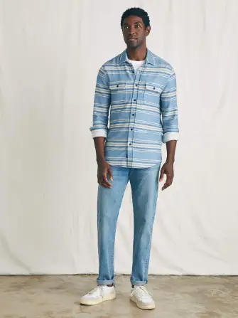 Legend™ Sweater Shirt - Ocean Shore Stripe(Ocean Shore Stripe,XS)