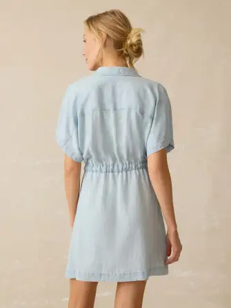 Tried & True Oakley Dress - Arctic Sea Wash(Arctic Sea Wash,XXS)