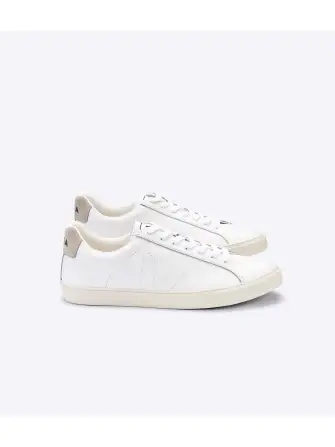 VEJA Women's Esplar Leather Sneaker  - Extra White