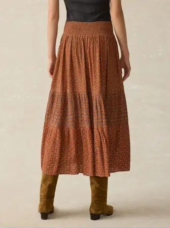 Woodstock Skirt - Chestnut Blossom(Chestnut Blossom,XXS)