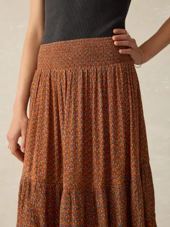 Woodstock Skirt - Chestnut Blossom(Chestnut Blossom,XXS)