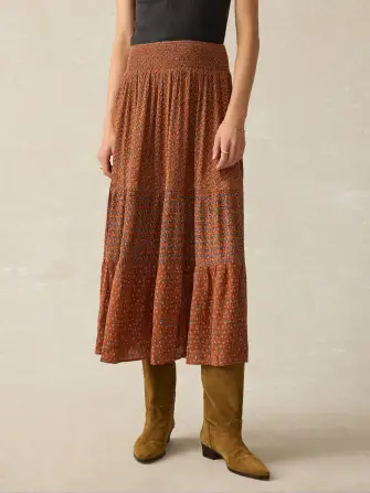 Woodstock Skirt - Chestnut Blossom(Chestnut Blossom,XXS)
