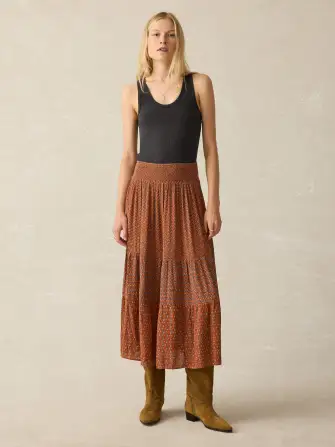 Woodstock Skirt - Chestnut Blossom(Chestnut Blossom,XXS)