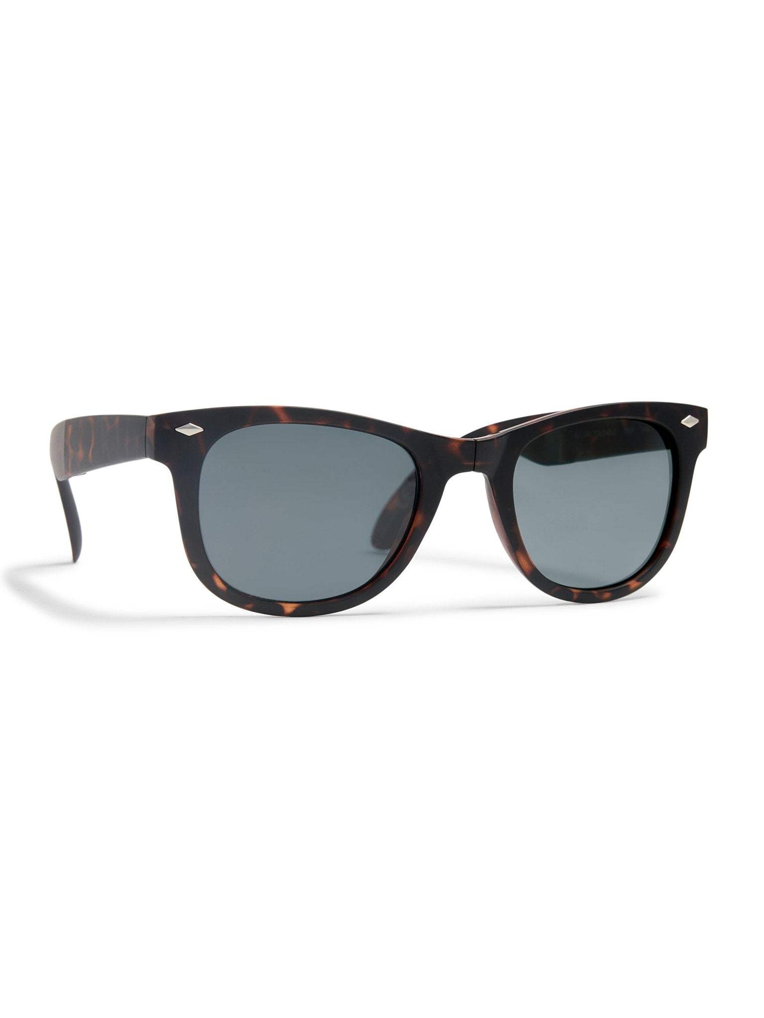 All Day Foldable Sunglasses - Rubberized Tortoise