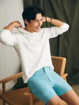 Belt Loop All Day Shorts (5) - Turquoise Sky(Turquoise Sky,28)