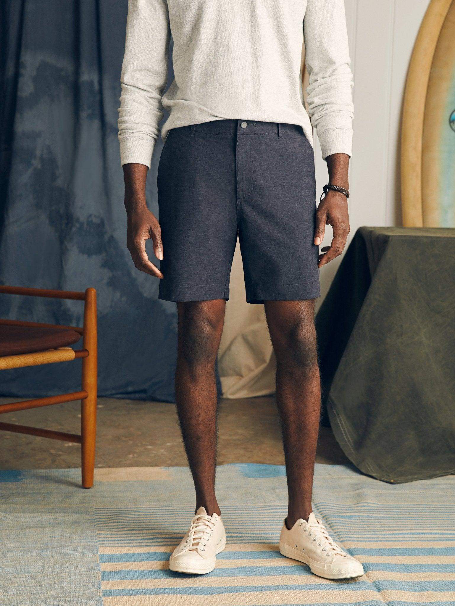 Belt Loop All Day Shorts (7) - Charcoal