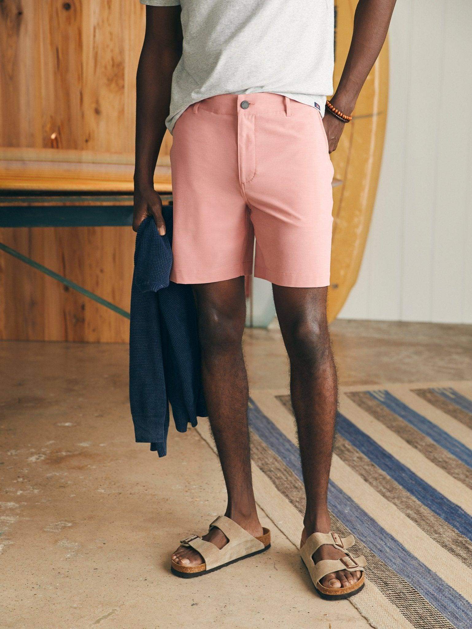 Belt Loop All Day Shorts (7) - Faded Flag