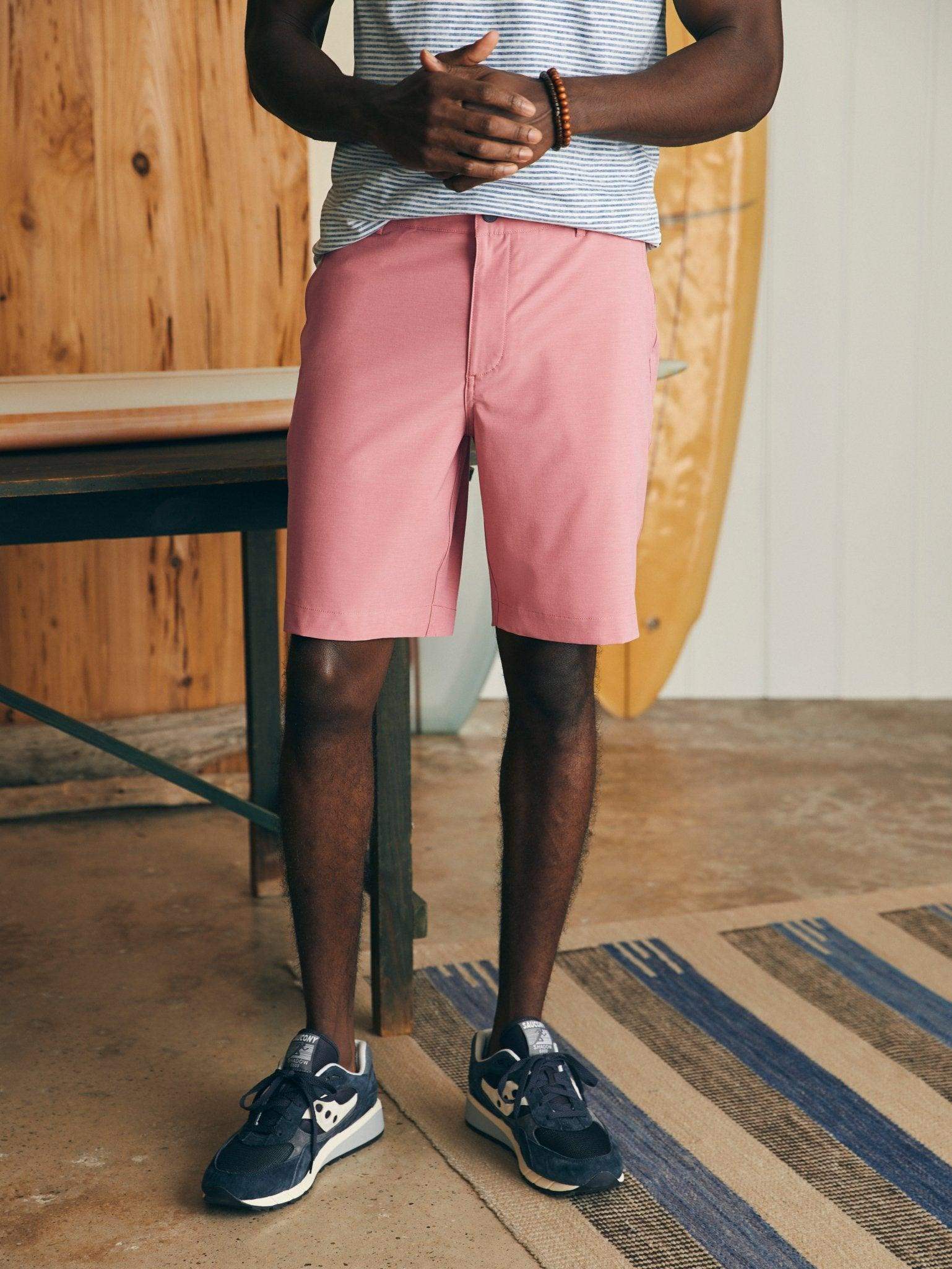 Belt Loop All Day Shorts (9) - Faded Flag