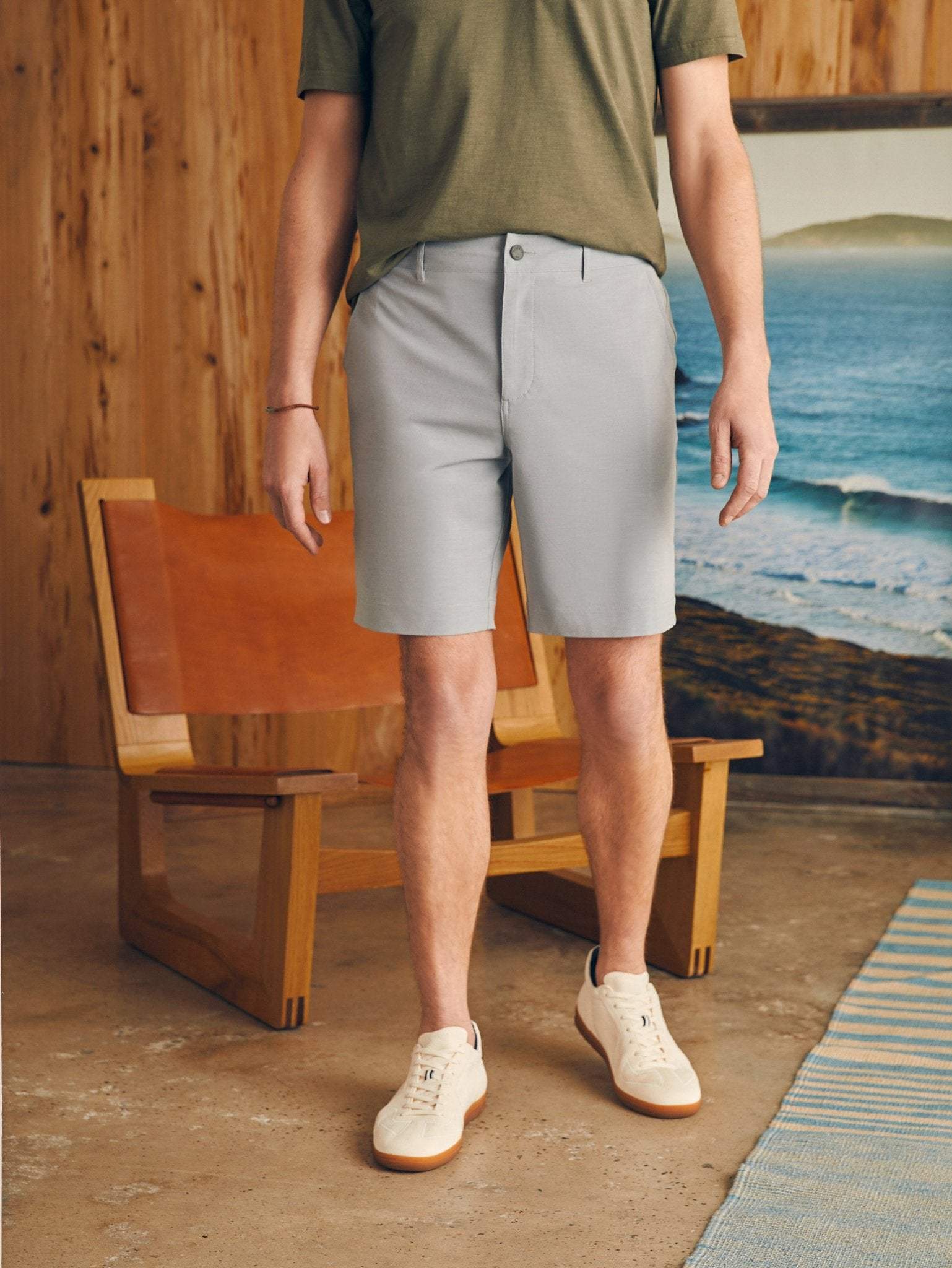 Belt Loop All Day Shorts (9) - Ice Grey