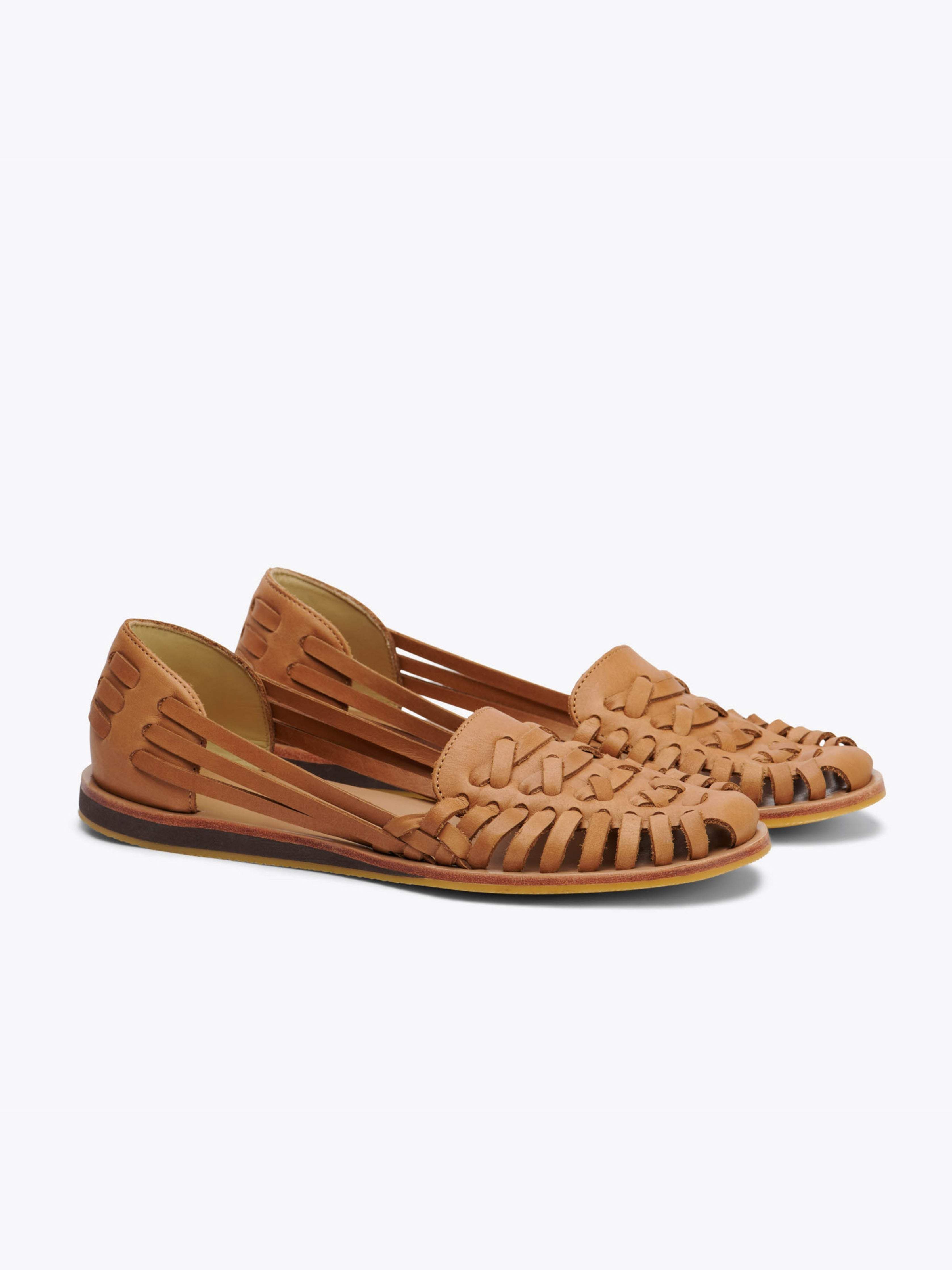 Nisolo Huarache Sandals - Almond