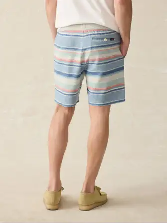 Whitewater Stripe Sweatshort - Pacific Rise Stripe(Pacific Rise Stripe,XS)